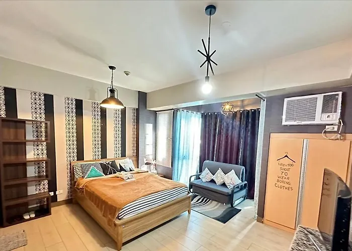 Apartment Homey At Two Palm Tree Across Naia T3 Airport
